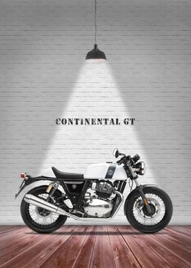Continental GT Motorcycle' Poster by RogueDesign | Displate