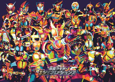 ALL KAMEN RIDER HEISEI ERA