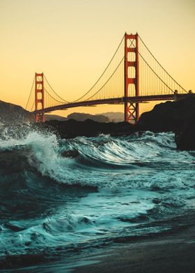 Golden Gate Waves