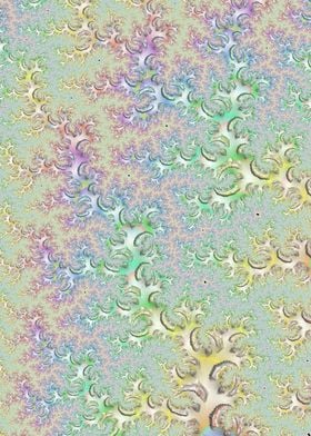 Branching Rainbow Fractal