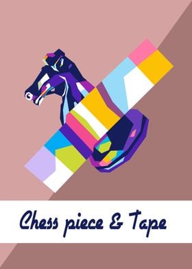 Chess Piece and Tape