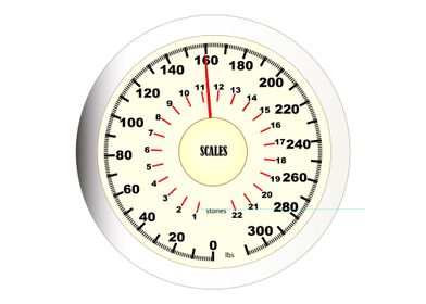 Bathroom Scales Dial