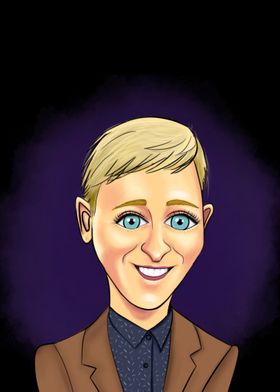 Ellen caricature
