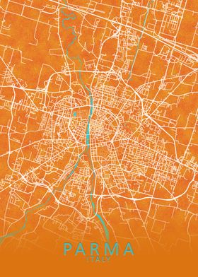 Parma Italy City Map