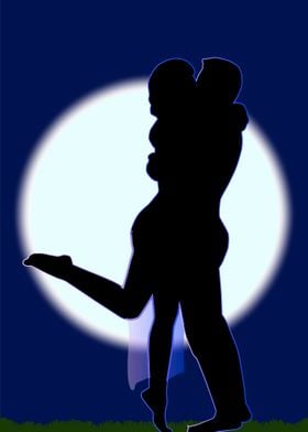 Moonlit Lovers