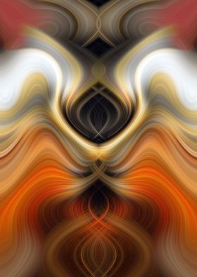 Color Fractal Art Abstract