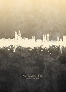 Magdeburg Skyline