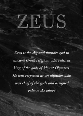 Zeus Black