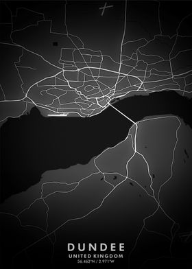 Dundee Map Posters