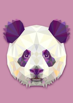 stylized panda