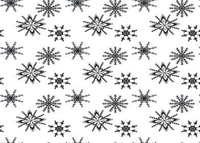 Snowflakes Scandi 