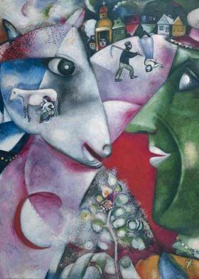 Marc Chagall Village 1911