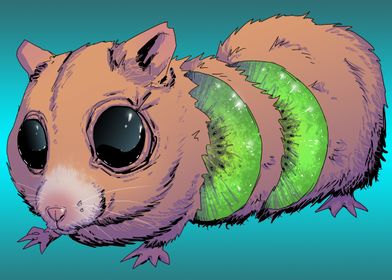 Kiwi Slice Hamster