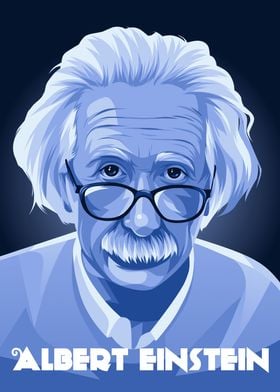 Albert Einstein On PopArt 