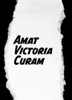 Amat Victoria Curam