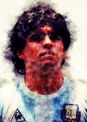 Maradona Portrait 