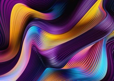 abstract waves background 