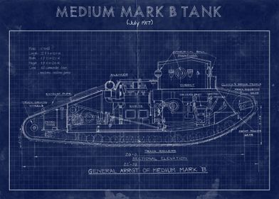 Medium Mark B tank