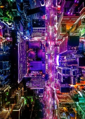 Cyberpunk City 2 of 3