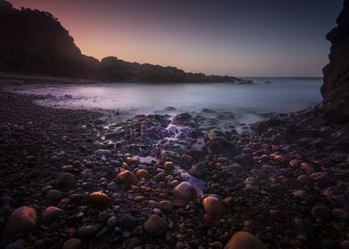 Pebbles on Rotherslade Bay