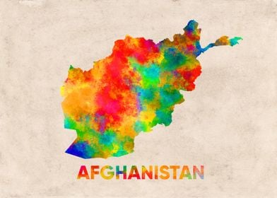 afghanistan map