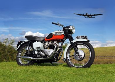 The Bonneville T120 Flyby