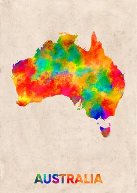 australia map