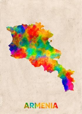 armenia map