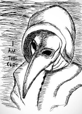 SCP-049 Plague Doctor | Art Board Print