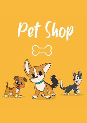 pet shop poster