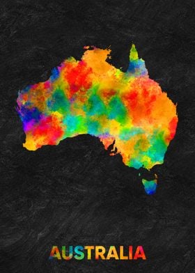 australia map