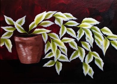 Acrylic Potted Plant