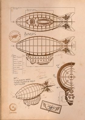 Airship blueprint