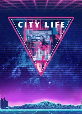 City Life Neon Horizon