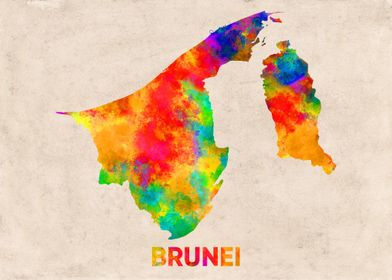 brunei map