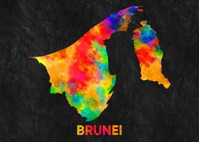 brunei map