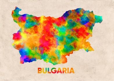 bulgaria map