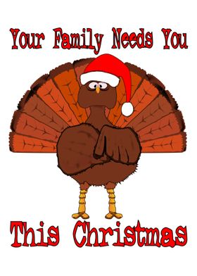 Christmas Turkey Message