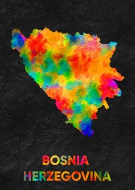 bosnia map