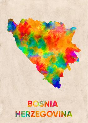 Bosnia map