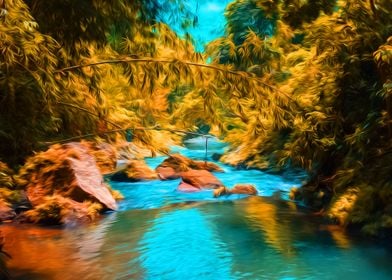 Rocky Jungle River