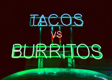 tacos vs burritos