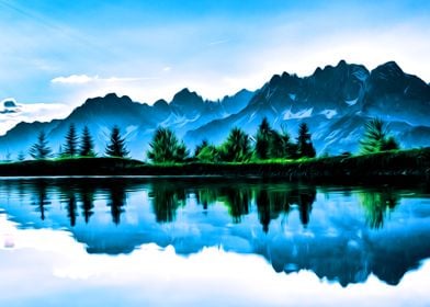 Mountain Reflection