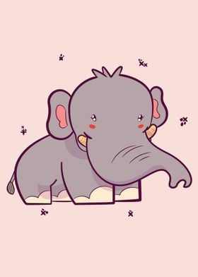 Kawaii Elephant