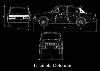 Triumph Dolomite Blueprint