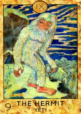 The Hermit Tarot Card