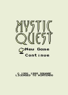 Mystic Quest Title Screen