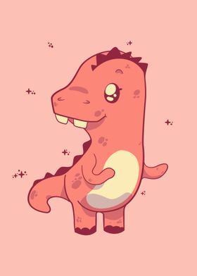 Kawaii Dinosaur