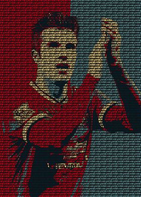 Robin Van Persie Text Art