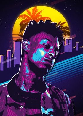 21 Savage retro